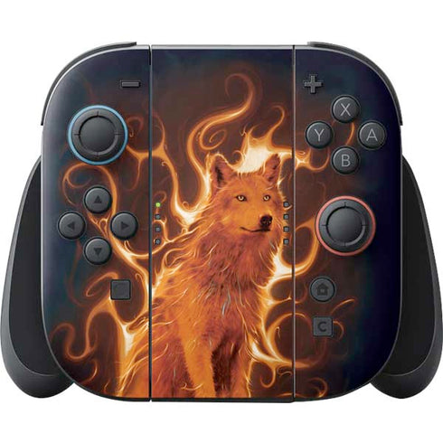 Phoenix Wolf by Vincent Hie Nintendo Skins